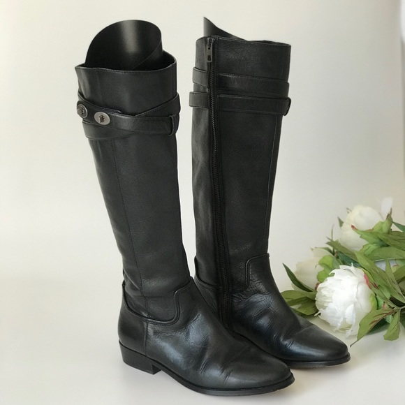Coach Black Linette Boots - Picture 1 of 15